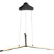 Estrella LED 40 inch Black Pendant Ceiling Light