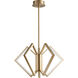 Acadia LED 30 inch Aged Brass Pendant Ceiling Light
