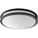 Oracle 2 Light 18 inch Oiled Bronze Flush Mount Ceiling Light