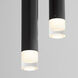 Alarum LED 9 inch Black Pendant Ceiling Light