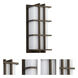 Telshor 1 Light 16.5 inch Oiled Bronze Outdoor Wall Light in Included, 3000K