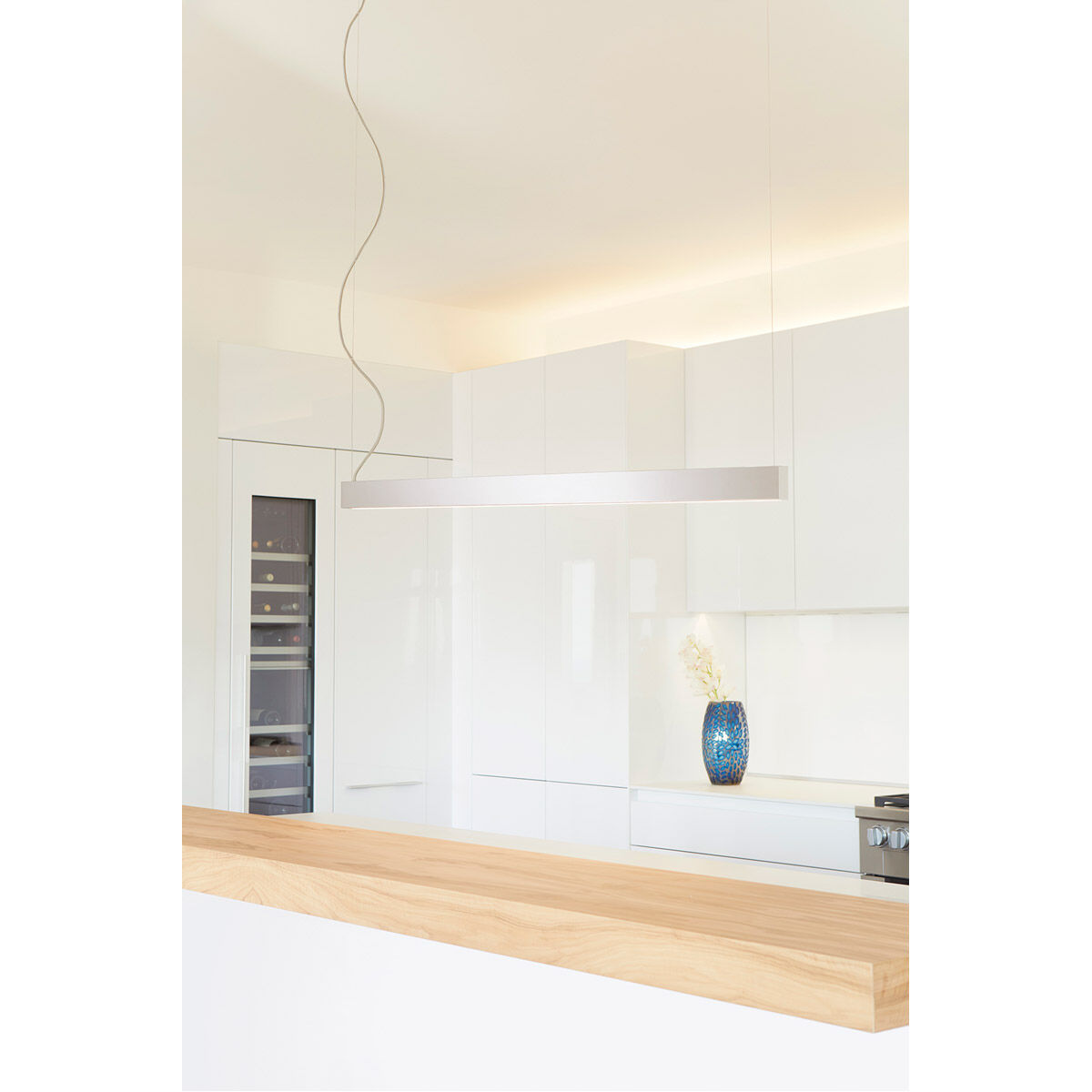 Zepp 2 Light 3 inch Satin Nickel Pendant Ceiling Light