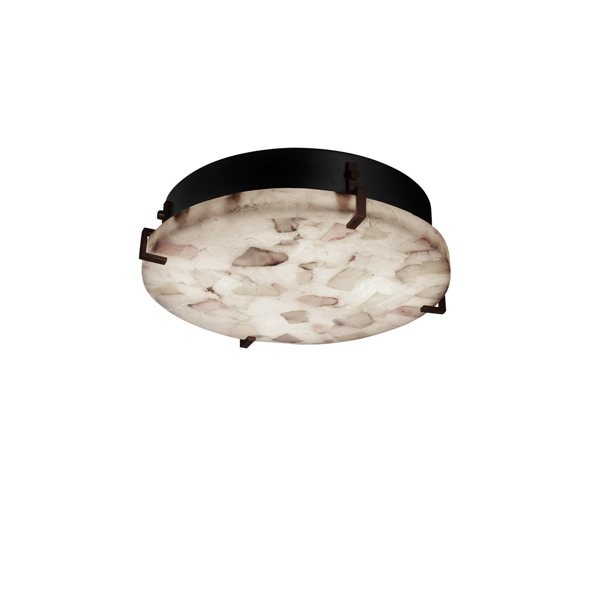 Alabaster Rocks 2 Light 12.50 inch Flush Mount