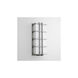 Telshor 2 Light 22 inch Satin Nickel Outdoor Wall Light