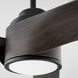 Heyday 56 inch Black with Colonial Black Blades Ceiling Fan