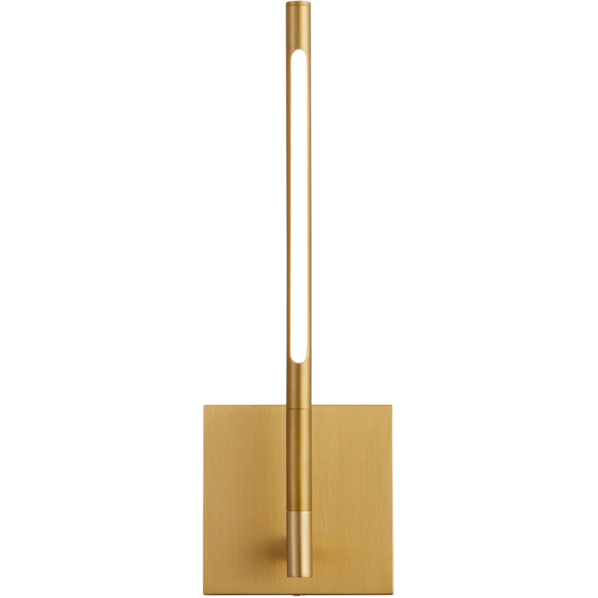 Palillos LED 4.75 inch Aged Brass Sconce Wall Light