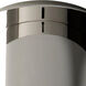 Ellipse LED 6 inch Polished Chrome Flush Mount Ceiling Light