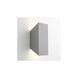 Duo 2 Light 14 inch Grey Outdoor Wall Sconce