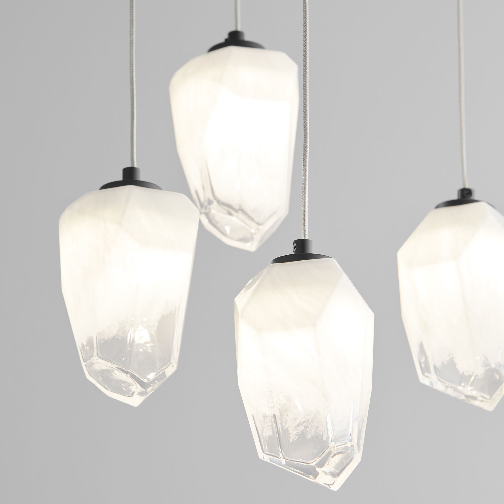 Vivo LED 15.25 inch Black Pendant Ceiling Light