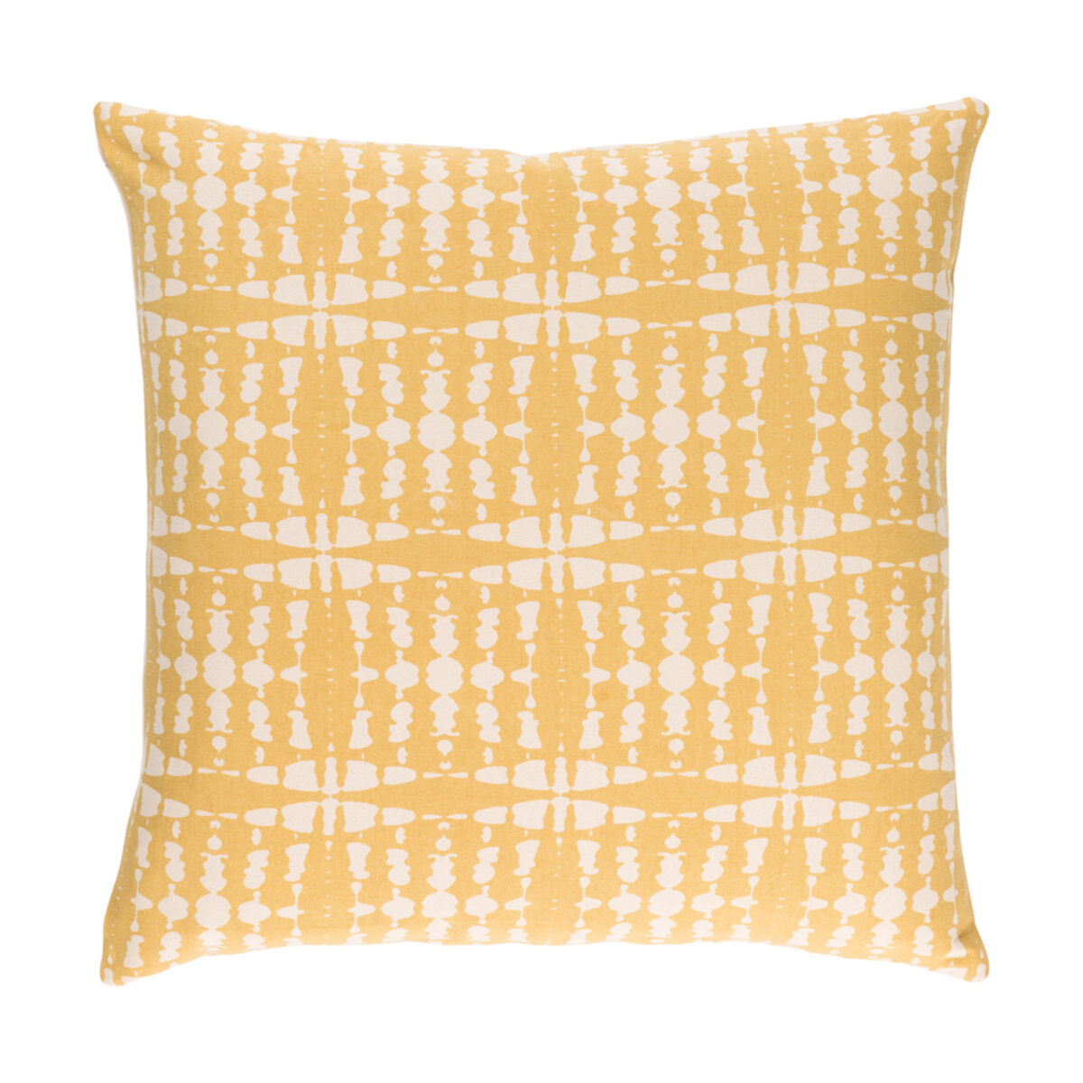Ridgewood 20 X 20 inch Yellow and Off-White Pillow Cover