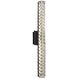 elan 2 Light 30 inch Black Vanity Light Wall Light