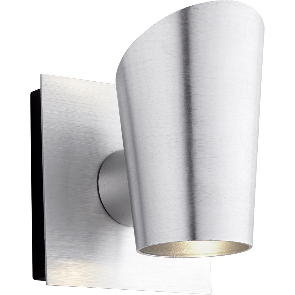 Pilot LED 6 inch Brushed Aluminum Outdoor Wall Sconce