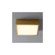 Pyxis 1 Light 10 inch Aged Brass Flush Mount Ceiling Light