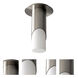 Ellipse LED 6 inch Satin Nickel Flush Mount Ceiling Light