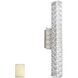 elan 1 Light 20 inch Aged Brass Vanity Light Wall Light