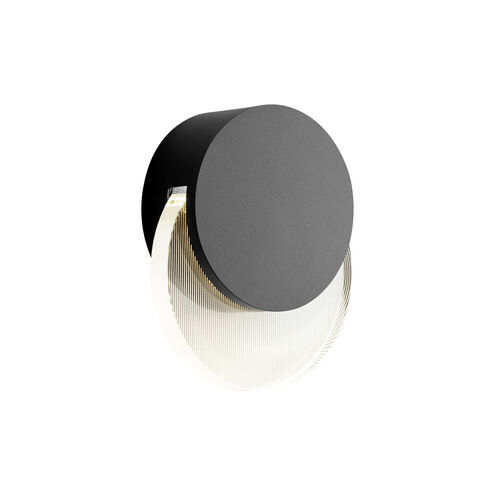 Pavo 1 Light 6 inch Black Outdoor Wall Sconce