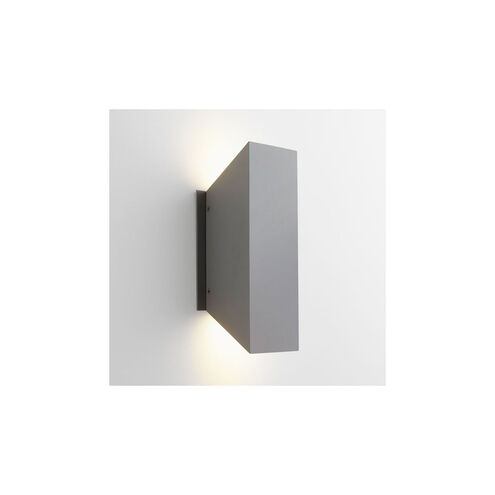 Duo 2 Light 12 inch Grey Outdoor Wall Sconce