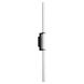 Wand 1 Light 36 inch Black Vanity Light Wall Light
