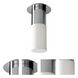Pilar LED 6 inch Polished Chrome Flush Mount Ceiling Light