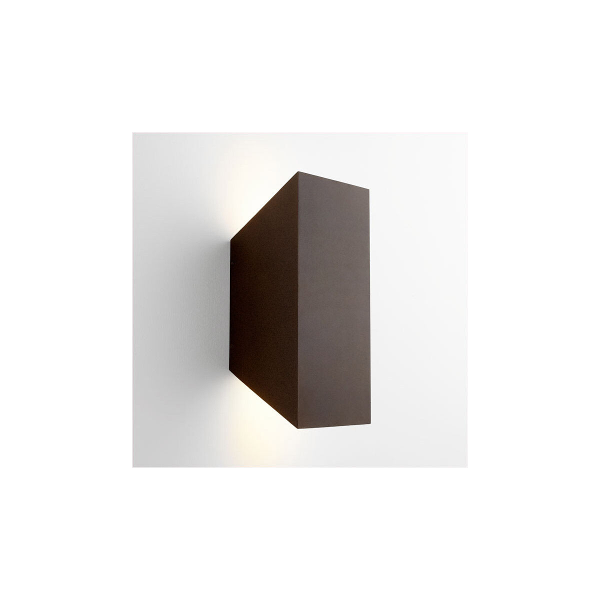 Duo 2 Light 14 inch Oiled Bronze Outdoor Wall Sconce