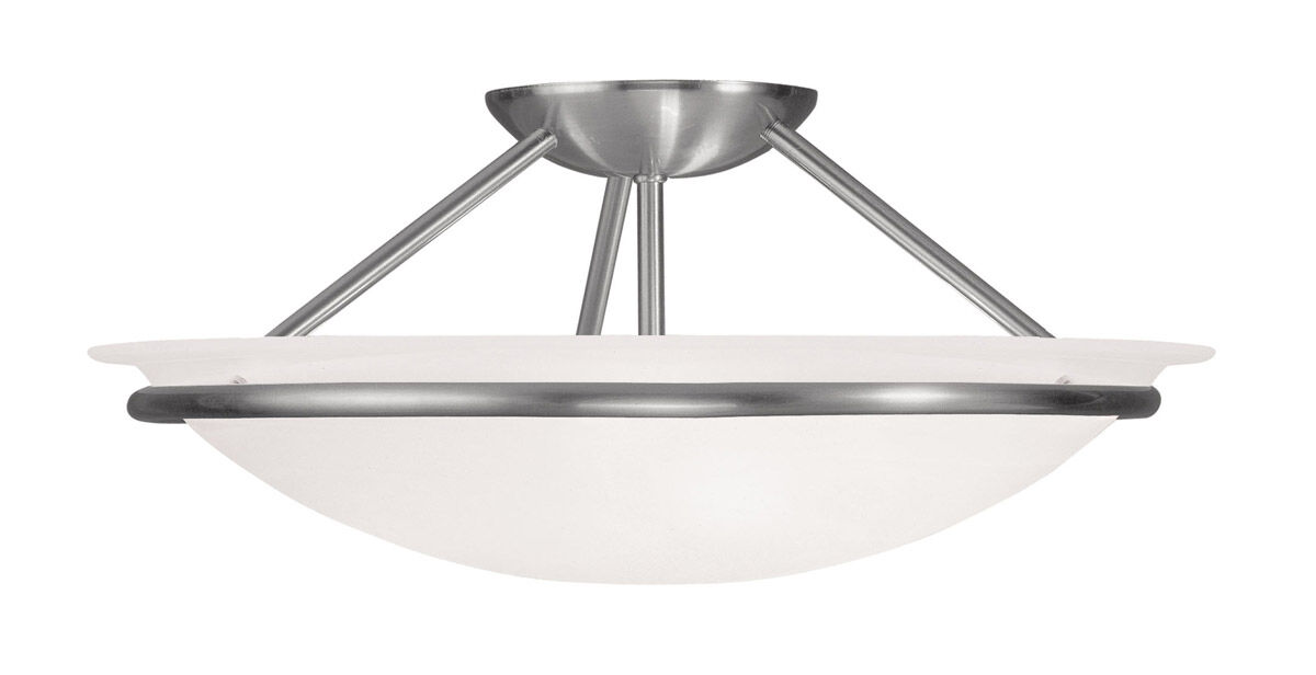 Newburgh 3 Light 16.00 inch Semi-Flush Mount