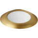 Bongo LED 19.75 inch Aged Brass Flush Mount Ceiling Light