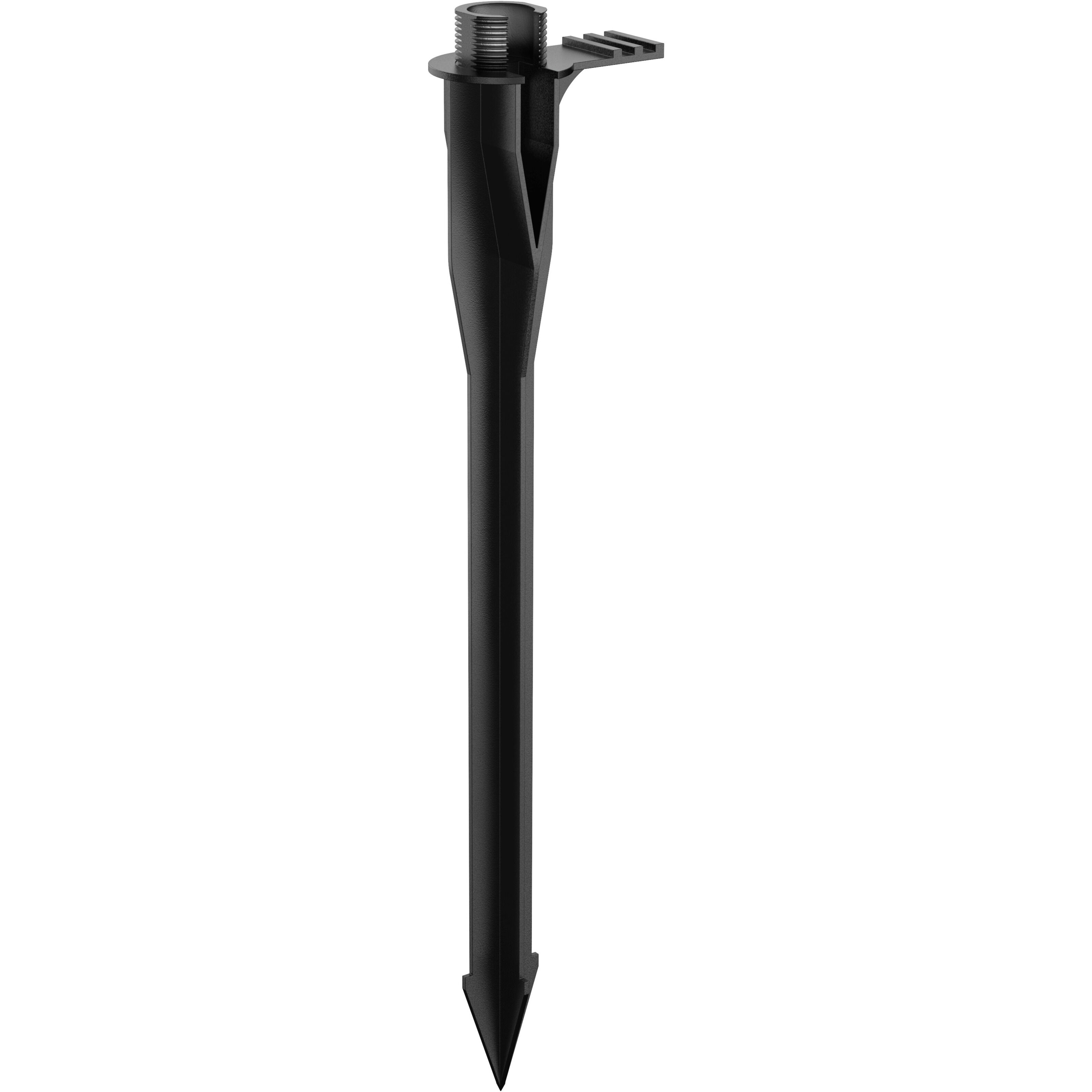Metal Black Landcsape, Ground Stake