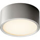 Peepers 1 Light 4.75 inch Satin Nickel Flush Mount Ceiling Light