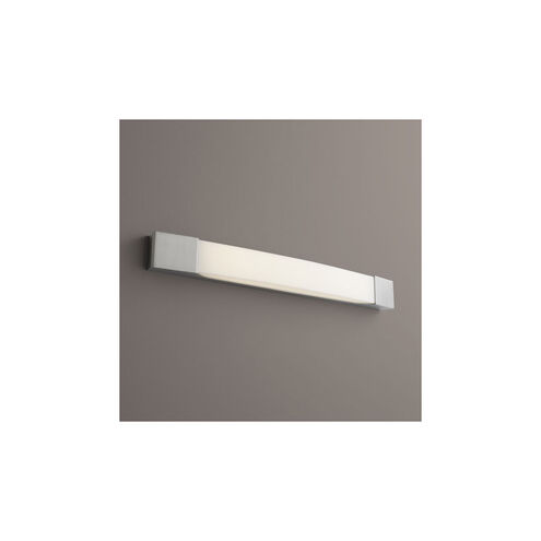 Apollo 2 Light 28 inch Satin Nickel Vanity Light Wall Light