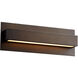 Alcor 1 Light 13 inch Oiled Bronze Sconce Wall Light