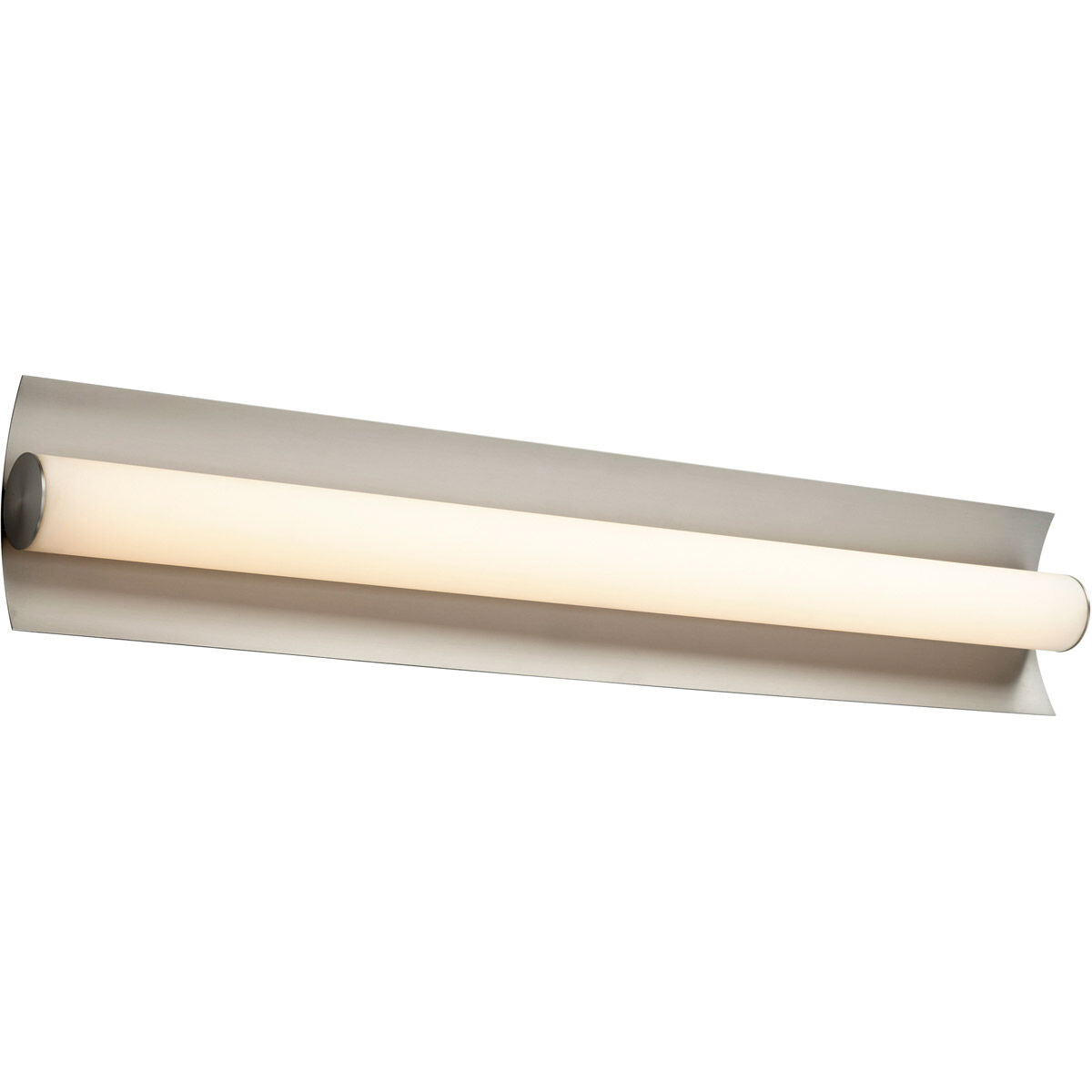 Wave LED 34 inch Satin Nickel Vanity Light Wall Light