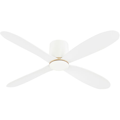 Myriad 56 inch White with Studio White Blades Ceiling Fan