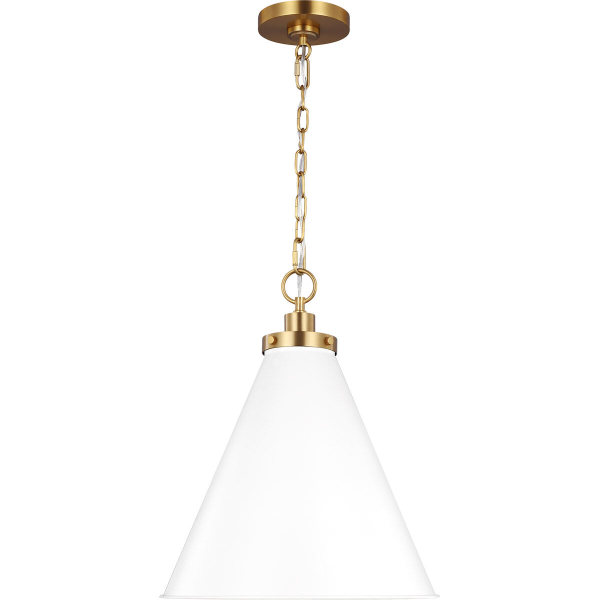 C&M by Chapman & Myers Wellfleet 1 Light 15.63 inch Pendant