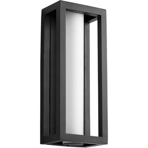 Aperto LED 16 inch Black Outdoor Wall Sconce