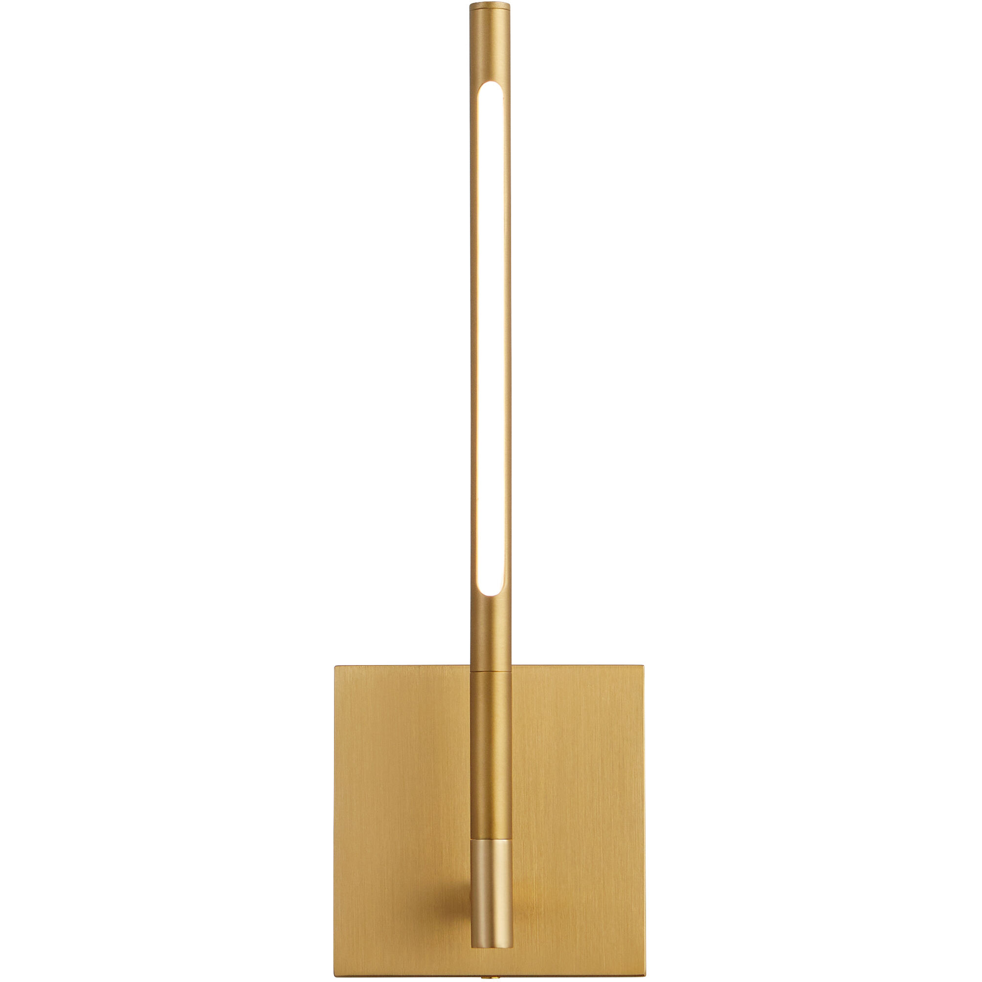 Palillos LED 4.75 inch Aged Brass Sconce Wall Light