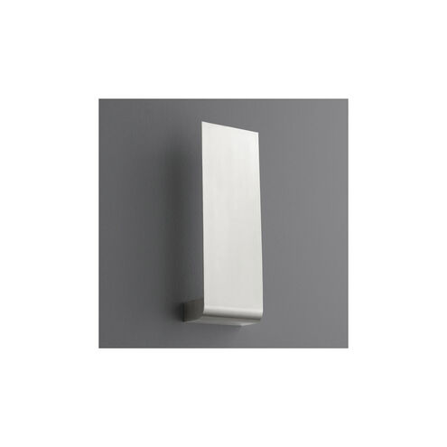 Halo 1 Light 6 inch Satin Nickel Sconce Wall Light