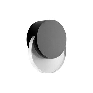 Pavo 1 Light 6 inch Black Outdoor Wall Sconce