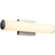 Fugit LED 18 inch Satin Nickel Vanity Light Wall Light