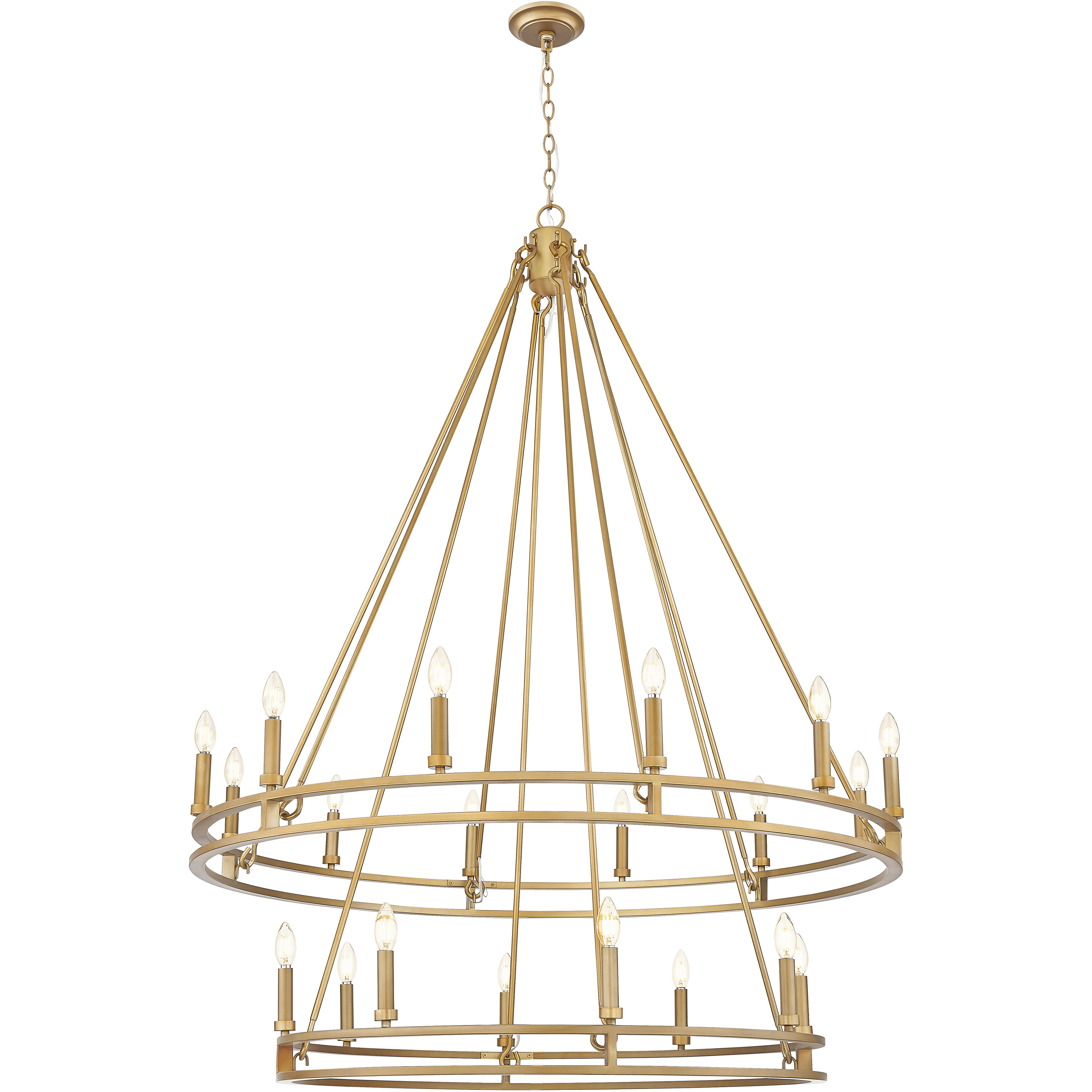 Dennison 20 Light 47.50 inch Chandelier