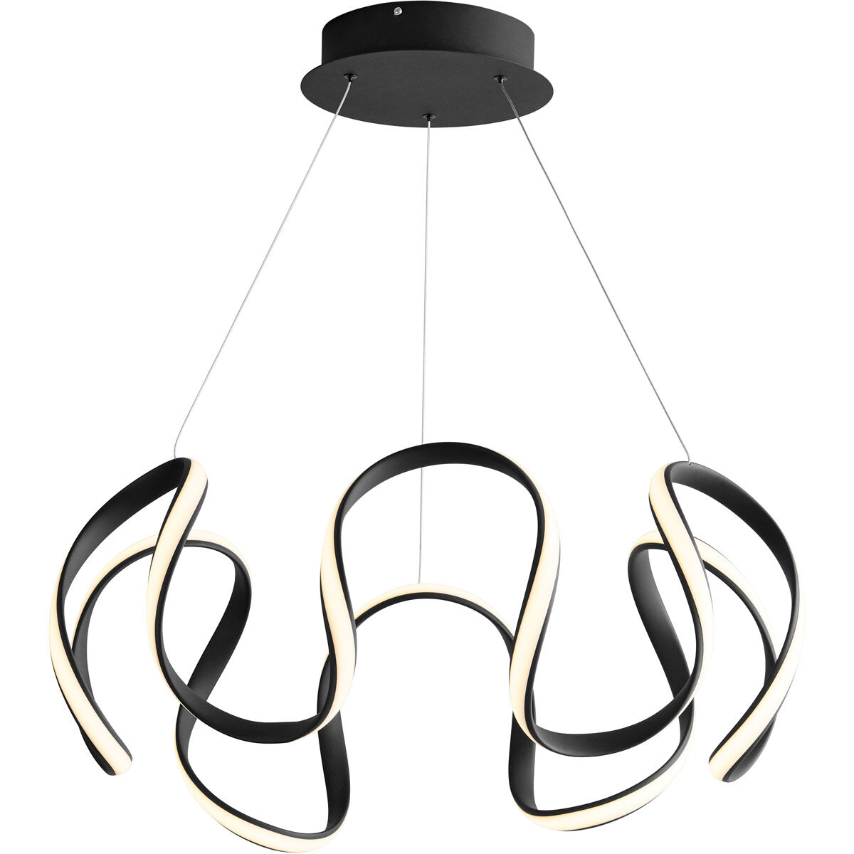 Cirro LED 28 inch Black Pendant Ceiling Light