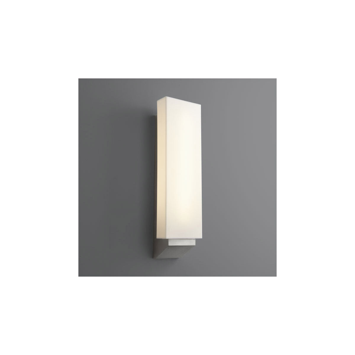 Polaris 1 Light 6 inch Satin Nickel Sconce Wall Light
