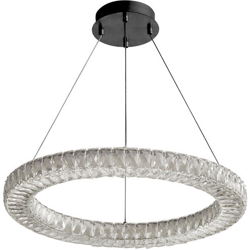 elan LED 24 inch Black Pendant Ceiling Light