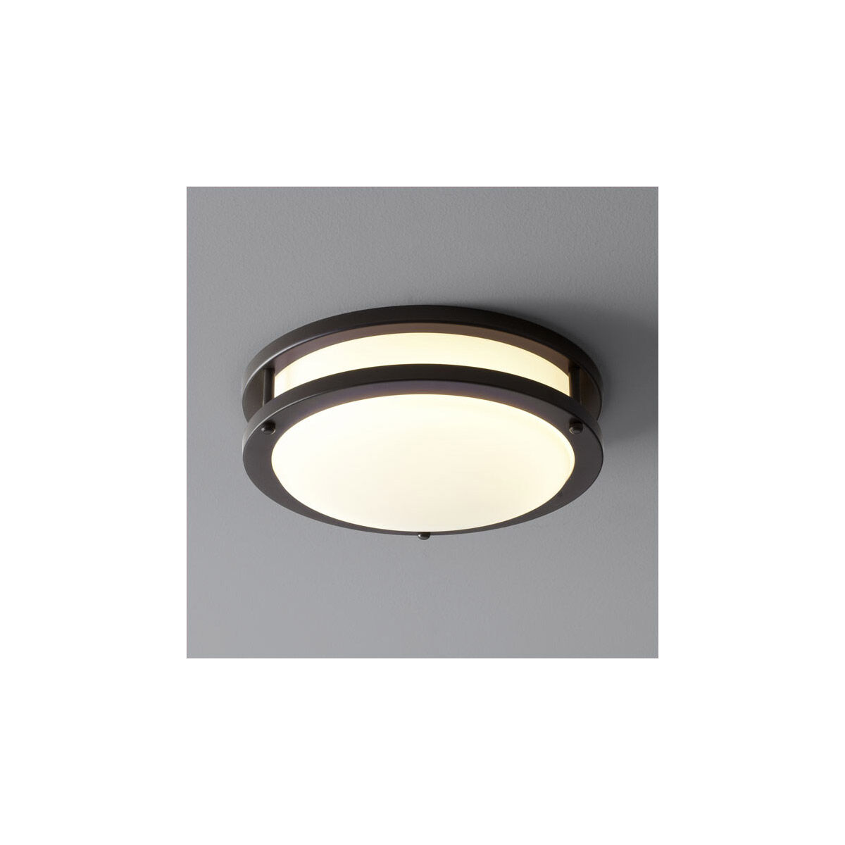 Oracle 1 Light 11 inch Old World Flush Mount Ceiling Light