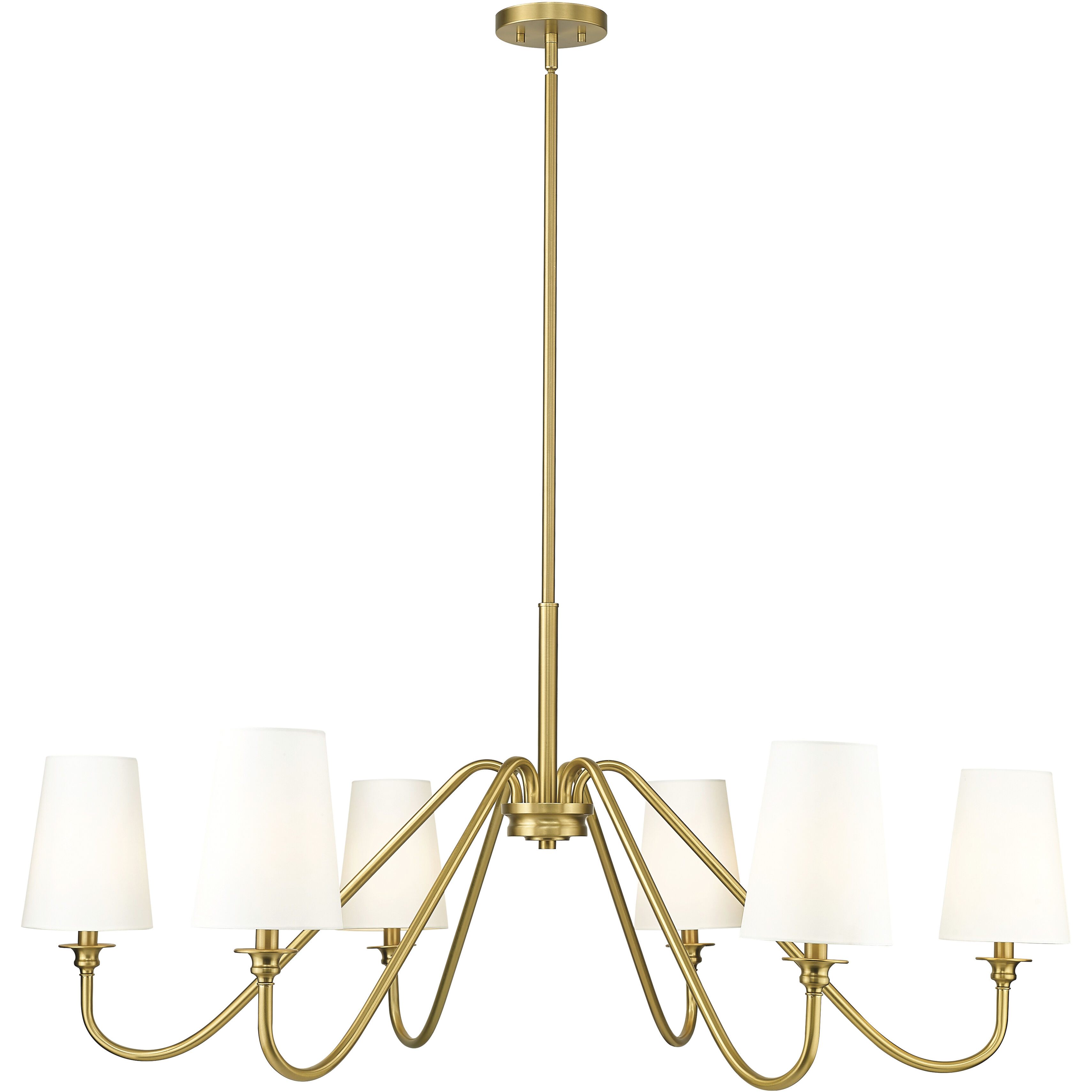 Gianna 6 Light 46.25 inch Chandelier