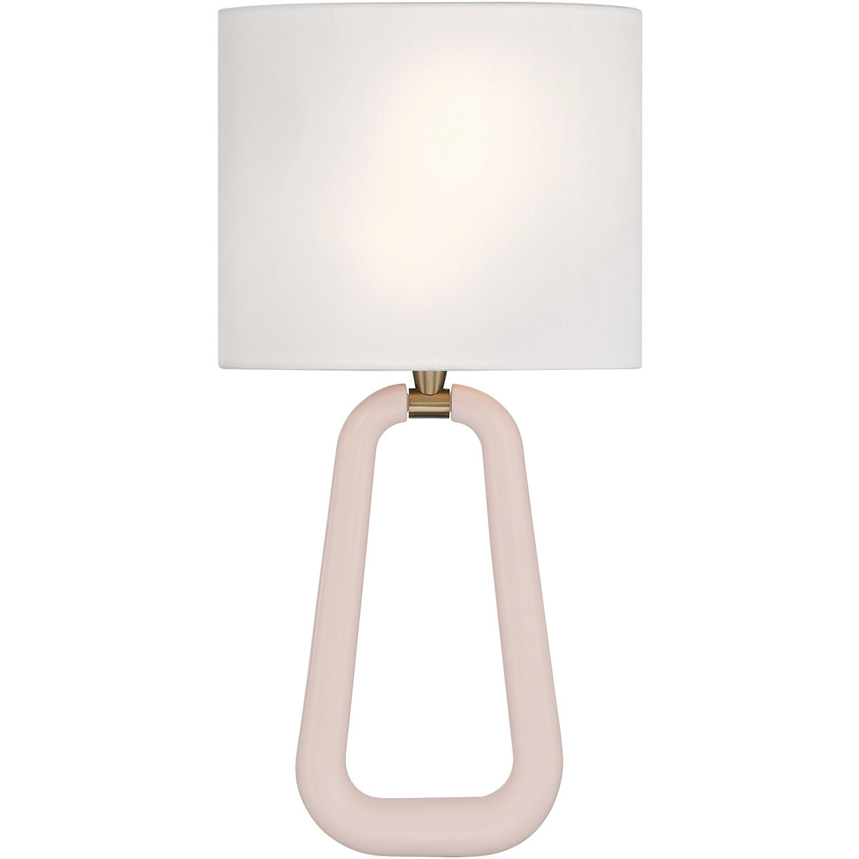 Jori Bath Wall Light in Aged Brass and Blush