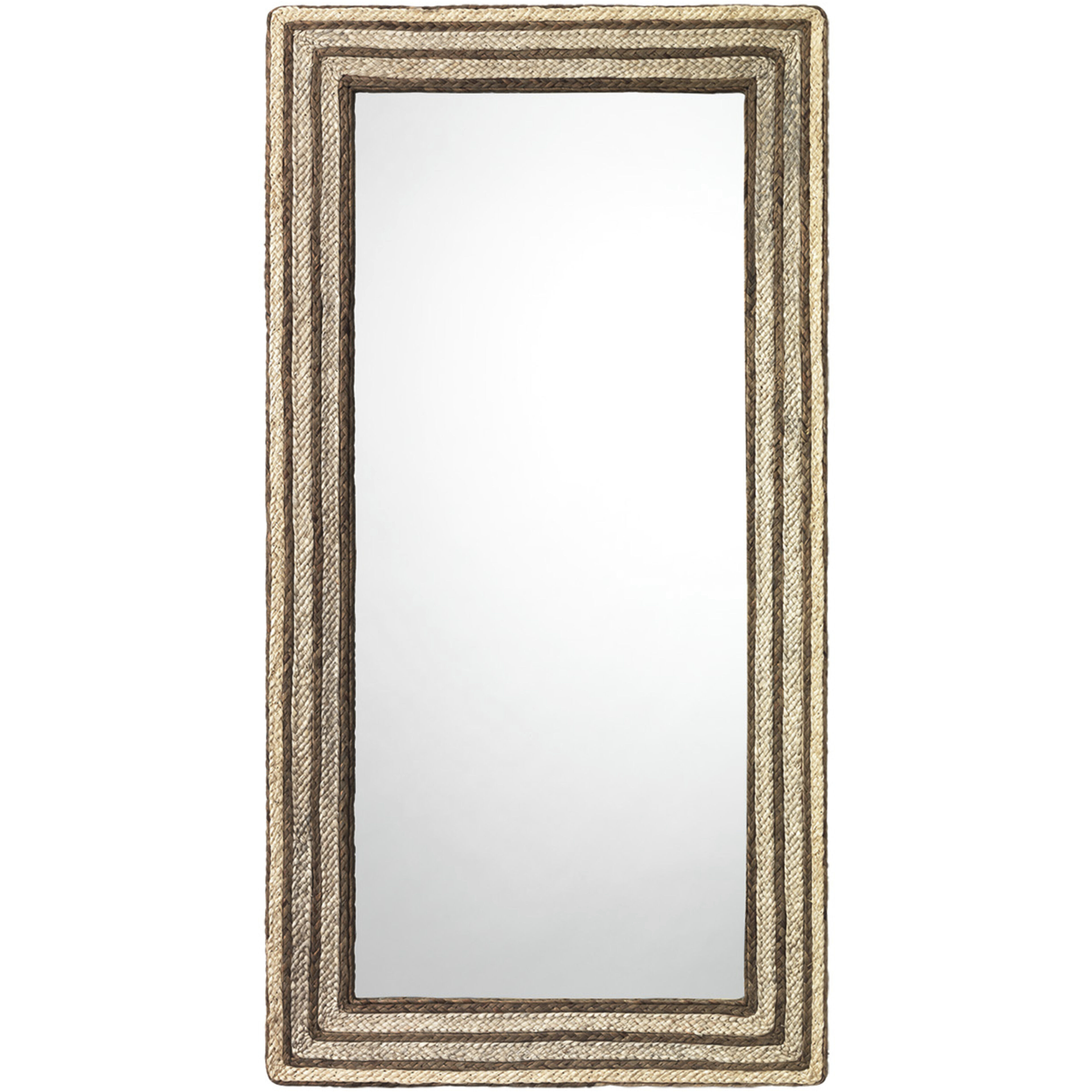Evergreen 58 X 30 inch Natural Mirror