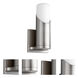 Ellipse LED 5 inch Satin Nickel Sconce Wall Light