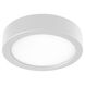 Fleet 1 Light White Fan Light Kit