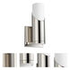Ellipse LED 5 inch Polished Nickel Sconce Wall Light