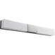 Crescent 2 Light 31 inch Satin Nickel Vanity Light Wall Light